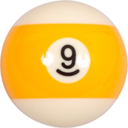 Pool ball Aramith No.9, 57.2 mm - Aramith