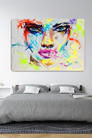 Pop Artwomen One Kanvas Tablo 100x140 Cm PPRTWMNONE012 - ColorVision