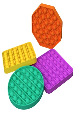 Popit Push Bubble Fidget Special Pop Sensory Toy Mental Stress Game - Roseroi