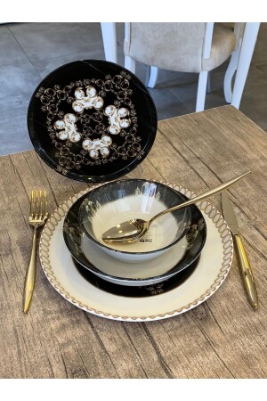 Porcelain Helix Lux 24 Piece Dinner Set SL-247 - SILA