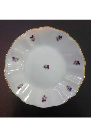 Porcelain Hercai 12-pack Tea Plate - Porland