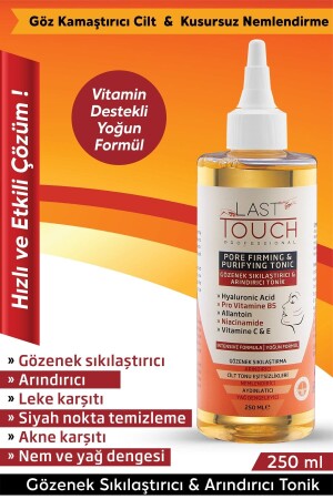 Pore ​​Firming and Purifying Tonic 250 ml Hyaluronic Acid Vitamin C TN2591 - LAST TOUCH