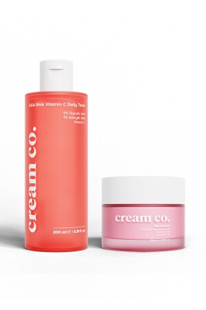 Pore ​​Tightening Anti-Blackhead and Acne Brightening Purifying Moisturizing Duo - Cream Co.