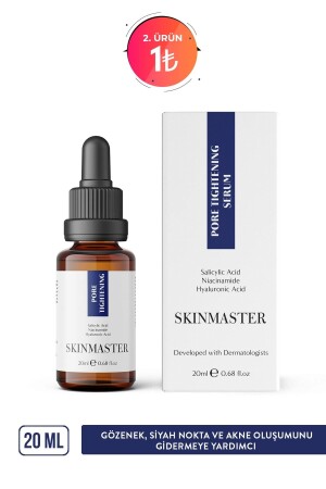 Pore ​​Tightening Care Serum to Help Remove Blackheads and Acne (bha, B3, Ha) S1000006 - SkinMaster
