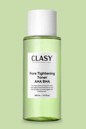 Pore Tightening, Purifying, and Anti-Blackhead AHA BHA Toner - Clasy Care