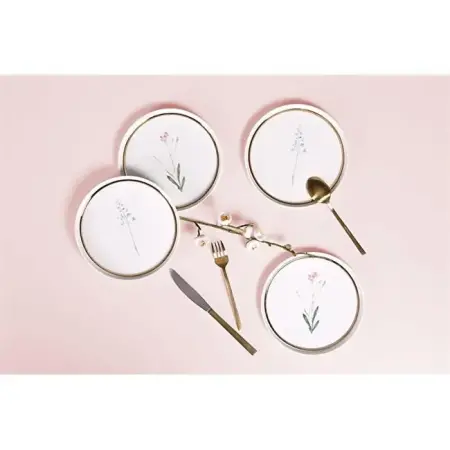 Porland Botanical 4-Piece Cake Set 18cm - Porland