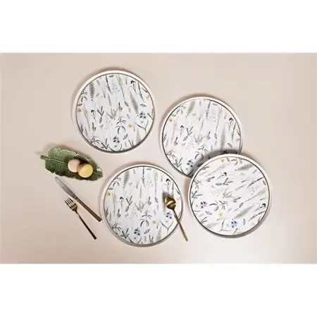 Porland Botanical 4-Piece Serving Set 27cm - Porland