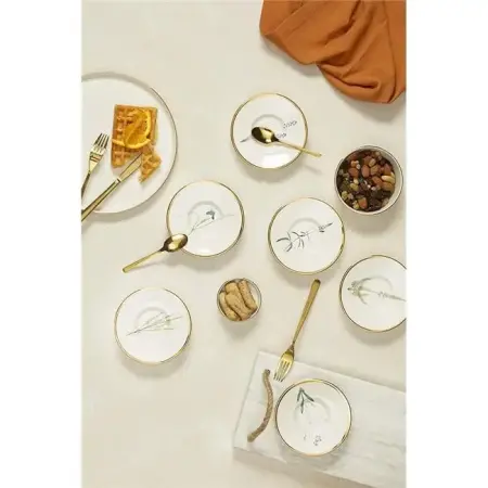 Porland Botanical 6lı Çay Tabağı 11cm - Porland