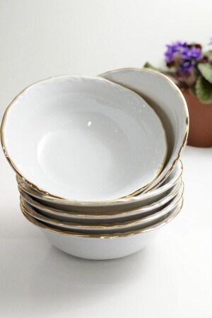 MNZ-Porcelain 13cm Gold Gilt Bowl 12 Li 0007 - Porland