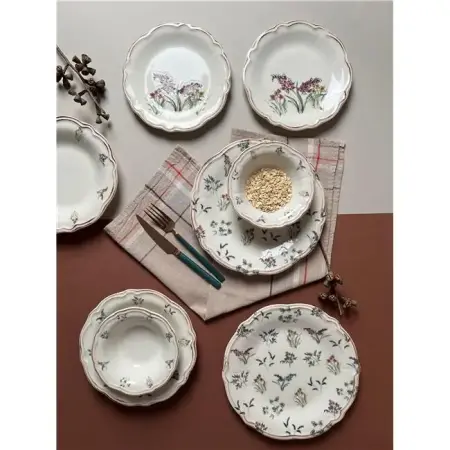 Porser Amber Yemek Takımı 6 Kişilik 24 Parça - Porser