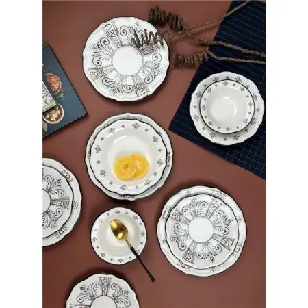 Porser Helen Dinner Set, 24 Pieces, for 6 People - Porser