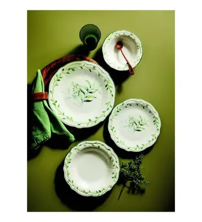 Porser Olivessa Fulya Dinner Set, 24 Pieces - Porser