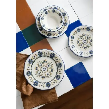 Porser Tuscon Bloom Fulya Yemek Seti 24 Parça - Porser