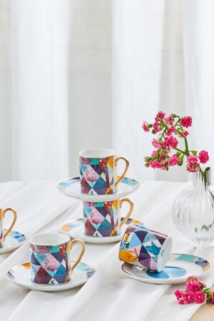 Porto Set of 6 Coffee Cups 90 Ml 153. 03. 05. 0220 - Karaca