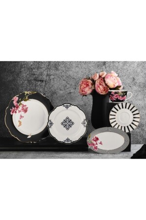 Porzellan. 30 Stück Frühstück Tk 51036 - Aryıldız