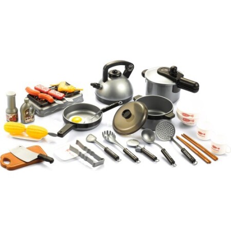 Pot and kitchen accessory set for children EcoToys - Eco Toys