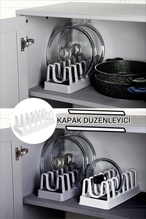 Pot Lid Organizer - Multi-Purpose Organizer Fma08492 - Şahane Pazar