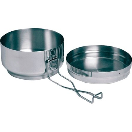 Pot Yate, 2-piece, INOX stainless steel - Yate