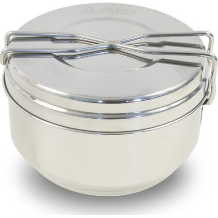 Pot Yate, 3-piece, stainless steel - Yate