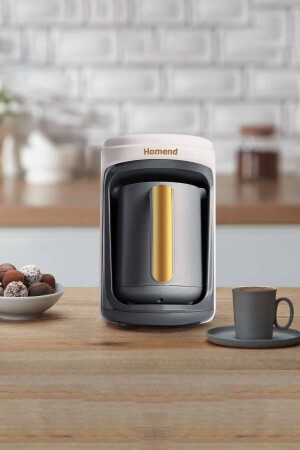 Pottoman 1860h Türk Kahve Makinesi Krem Gold 700.01.01.0323 700.01.01.0233-1 - HOMEND