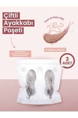 Powder Scented Shoe Carrying and Storage Bag-3 Pack - Palpak