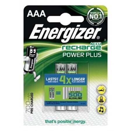 Power batteries ENERGIZER Power Plus 700 HR03, 2 pcs. - Energizer