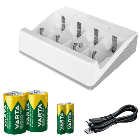 Power batteries with charger VARTA 2x1.2V HR20 7HR9V - Gamintojas: