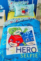 Power By Karaca Home Tek Kişilik %100 Pamuk Nevresim Takımı 203.03.01.0001 - Pj Masks