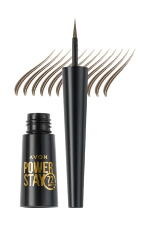 Power Stay 72 Stunden permanentes Augenbrauengel Hellbraun - Avon