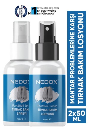 Practical Care Spray and Lotion Set for Hand-Foot-Nails and Fungi 50 ml - Nedox