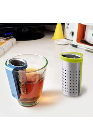 Practical Sakkunnig Mini Tea Strainer with Clip Tea Strainer Practical Tea Strainer - Küçük Mutluluklar