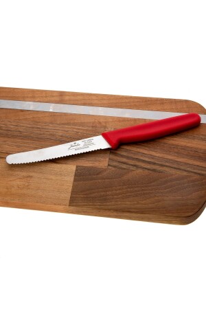 Practico Red Slicing Knife - 11cm 500. 01. 02. 0456 - Jumbo