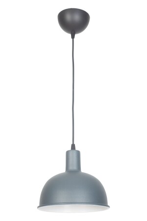 Prag Modern Tasarım Antrasit Renk Metal Cafe - Mutfak Tekli Avize PGR577 - Fer Avize