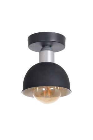 Prague Modern Design Cafe Kitchen Living Room Black Color Single Chandelier PO93 - Fer Avize