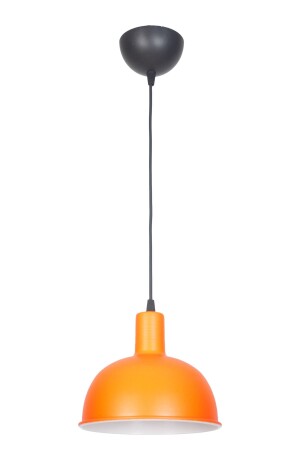 Prague Modern Design Orange Color Metal Cafe - Kitchen Single Chandelier PGR577 - Fer Avize