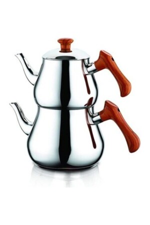 Pramit Mega Teapot Set Wooden ALTAS0013 - Özkent