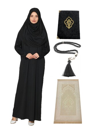 Prayer Rug Pearl Prayer Beads Set Yasini Şerif book - Medipek