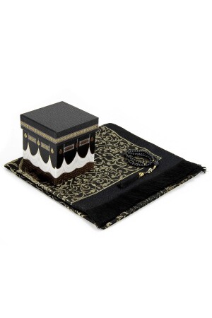 Prayer Rug Set with Kaaba Model - Ihvanonline