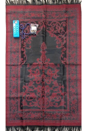 Prayer Rug with Blue Compass and Voice Prayer Prayer with Headphones - Sema