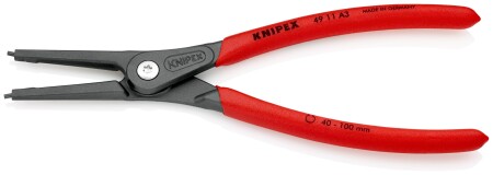 Precision pliers for outer rings KNIPEX 4911A3 - Knipex