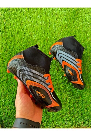 Preddator Acuracy Fußballschuhe für Jungen mit hohen Socken, Kunstrasen-Fußball-Sportschuhe - Walked