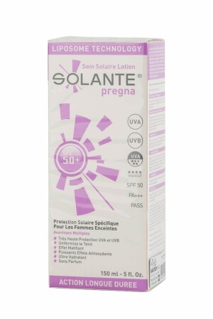 Pregna SPF 50 Lotion 150 ml 7640144933593 - Solante