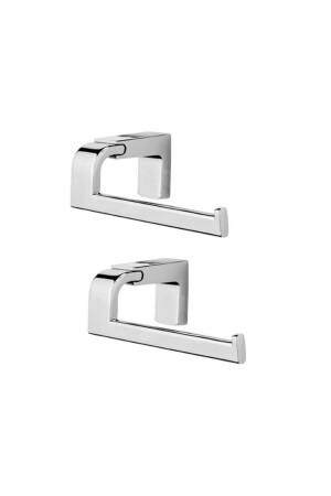 Premium Lidless Toilet Paper Holder 71010 Double Pack 71010-2 - Tema