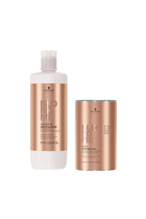 Premium Lift 9 Lightener 450 G Oxidant 9% 30 Volume 1000 ml - Blondme