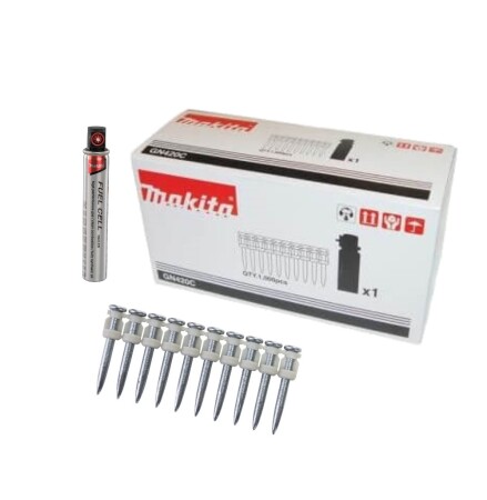 PREMIUM nails for concrete 3.1x15 1000pcs. + gas canister MAKITA - Makita Accessories