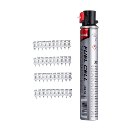 Premium nails for concrete MAKITA 3.1x17mm, 1000pcs. with accessory - Makita Accessories
