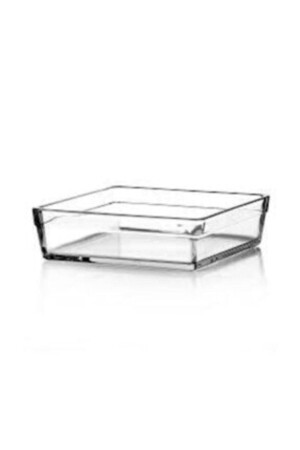 Premium Square Tray 59304 Borosilicate Glass 2400cc 59304-SQUARE SMALL - Paşabahçe