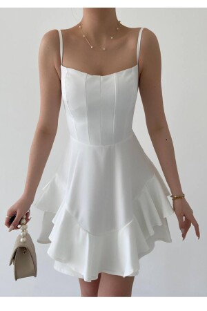 Prenses Model Askılı Elbise - Alfudo Moda Collection