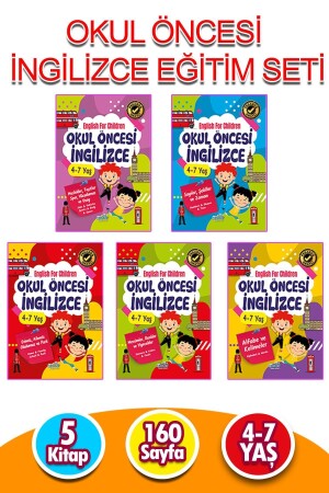 Preschool English Education Set - Oscar Yayınları
