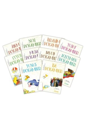 Preschool Prophet Stories Set (10 Book Set) Özkan Öze - Diyanet İşleri Başkanlığı
